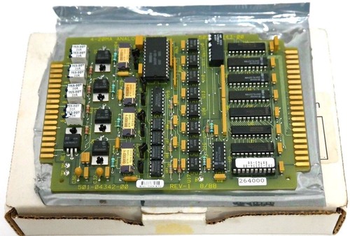 Used NIB GIDDINGS & LEWIS 502-03443-00 ANALOG OUTPUT MODULE 4-20MA, 501-04342-00