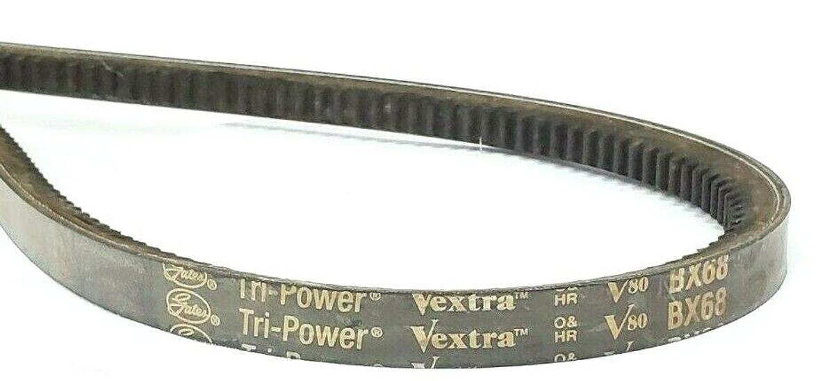 Used NEW GATES BX68 TRI - POWER VEXTRA V80, 68", 5/8" WIDTH BELT