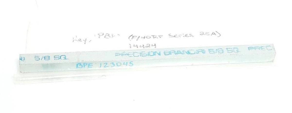 NEW PRECISION BRAND 5/8 SQ KEY, 5/8" X 12"