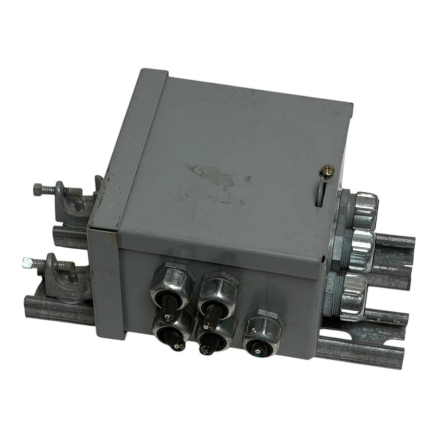 Used Wiegmann RSC060604 NEMA 3R Electrical Junction Box with Unistrut Mount