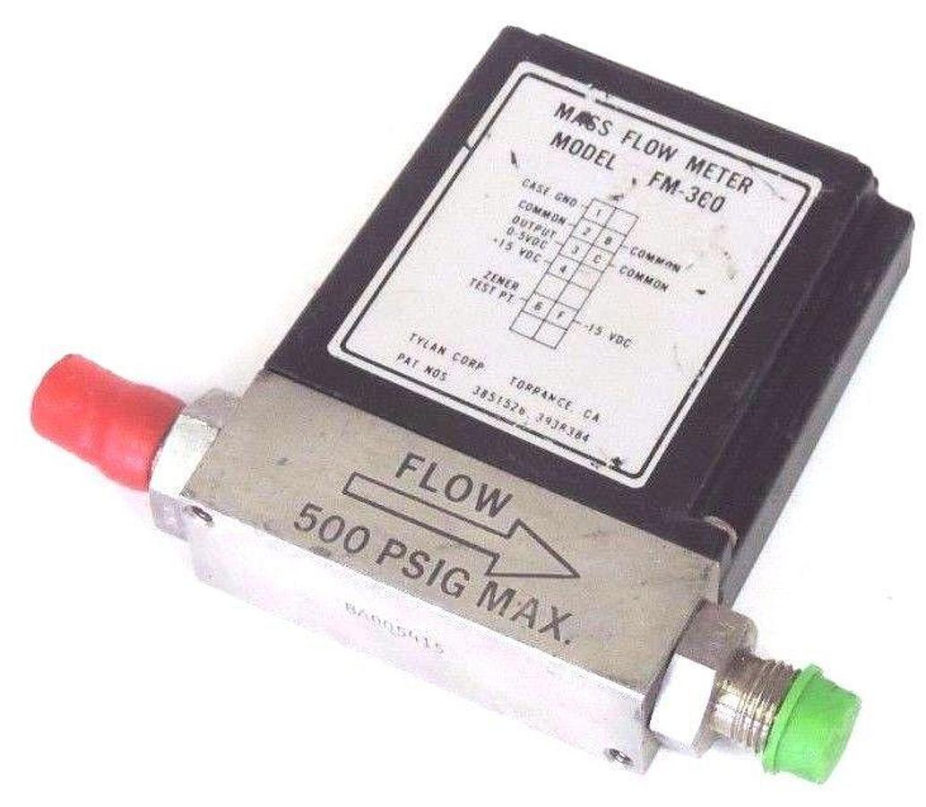 Used TYLAN FM-360 MASS FLOW METER 500PSIG MAX 5 SCCM FM360