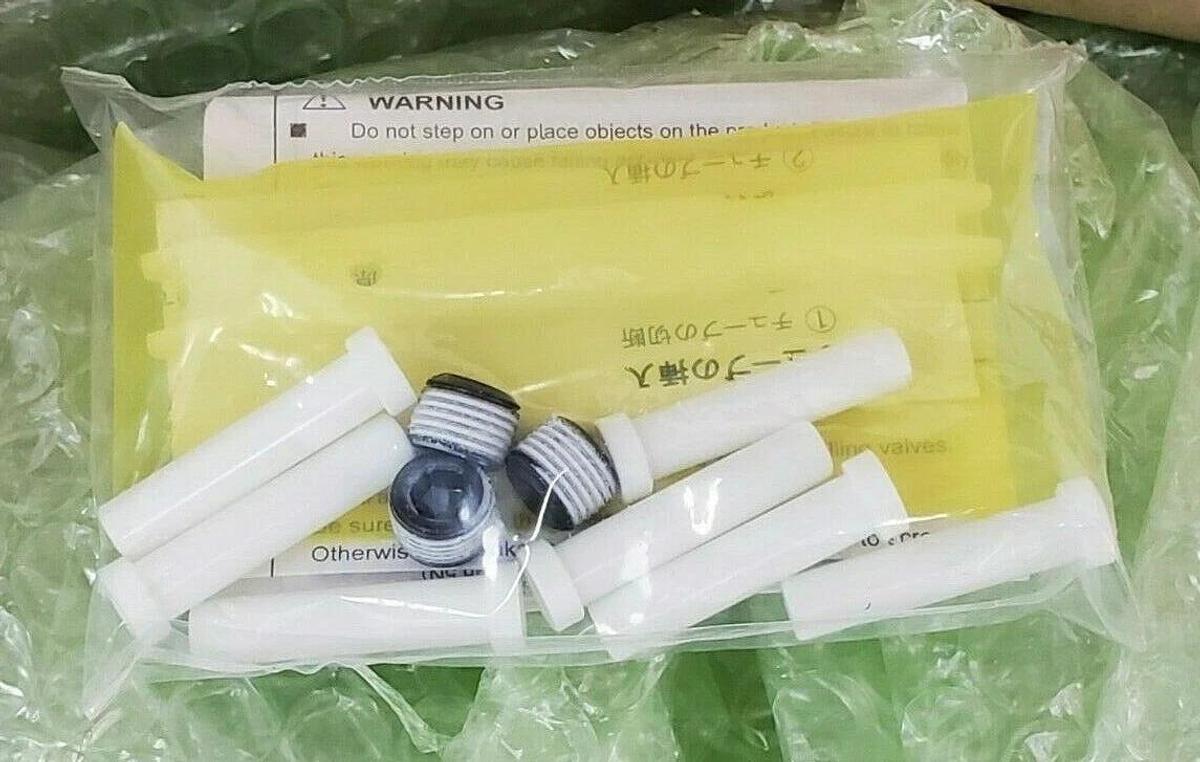 Used NIB CKD M4GB120R-C6-E2HZ1D-7-3 DISCRETE VALVE MANIFOLD ASSEMBLY M4GB120RC6E2HZ1D