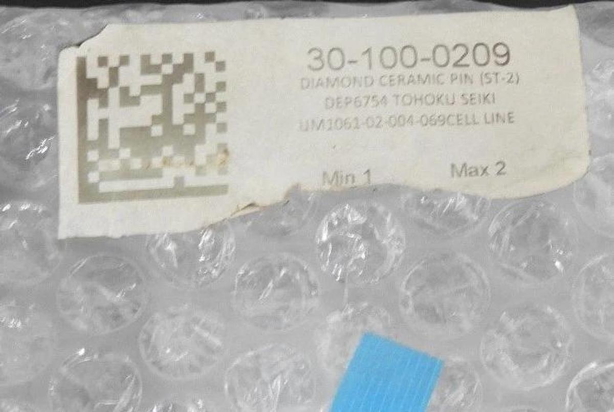 NEW TOHOKU SEIKI 30-100-0209 DIAMOND CERAMIC PIT (ST-2) DEP6754