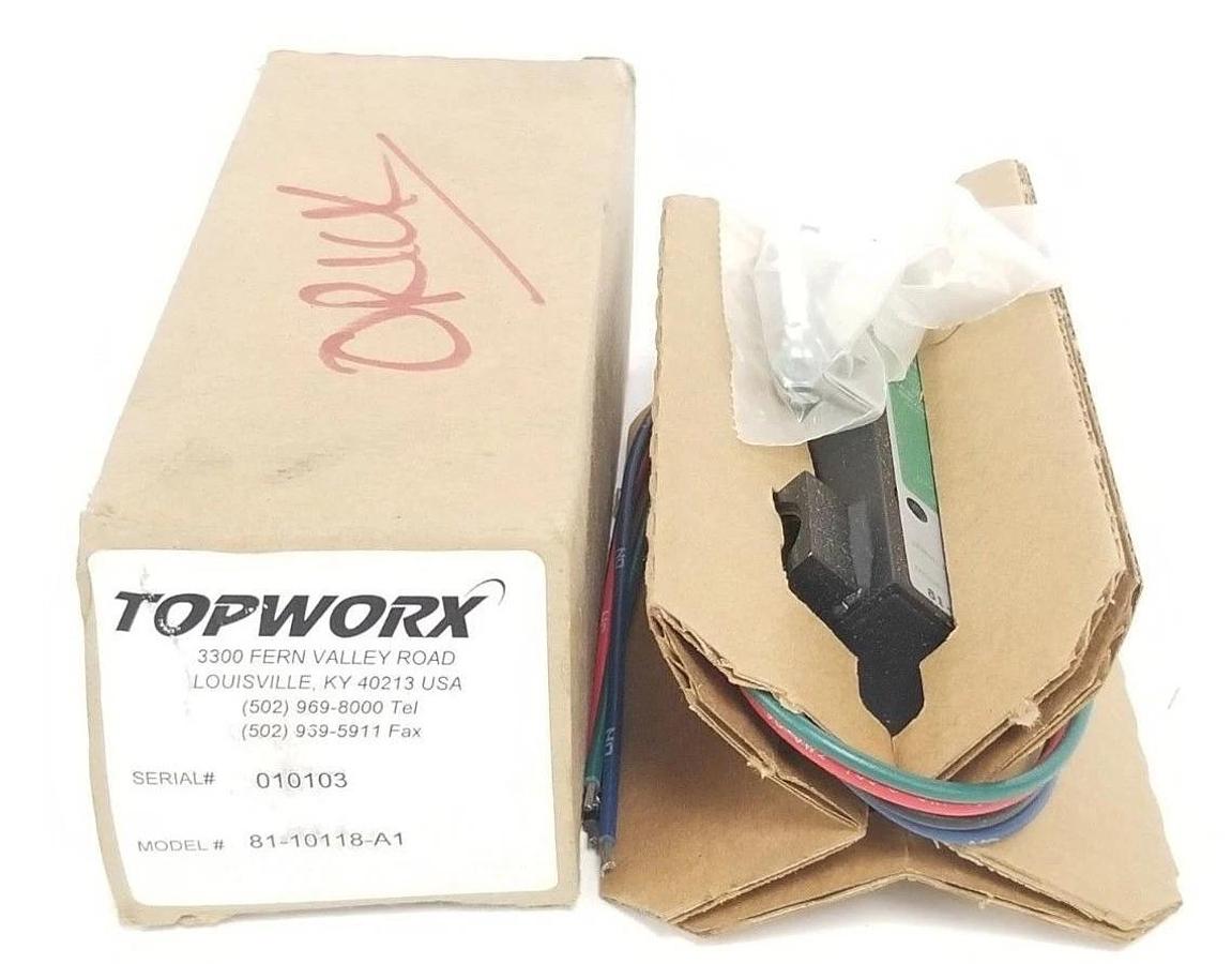 Used NIB TOPWORX 81-10118-A1 GO SWITCH 80 SERIES 8110118A1