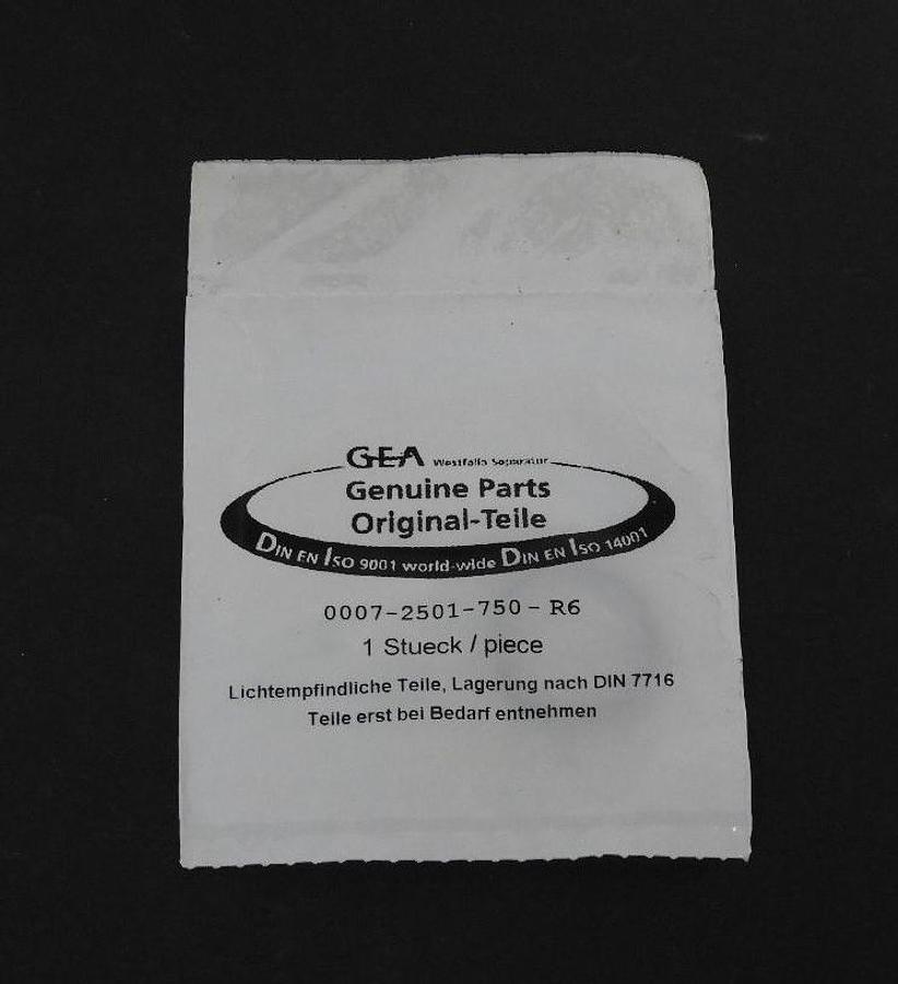 LOT OF 10 NEW GEA WESTFALIA SEPARATOR 0007-2501-750-R6 O-RINGS 00072501750R6