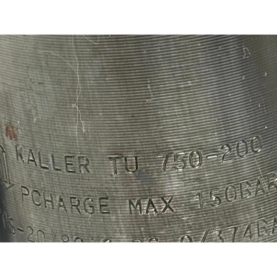Kaller TU 750-200 Heavy Duty Nitrogen Gas Spring 150 Bar 200mm - New Surplus