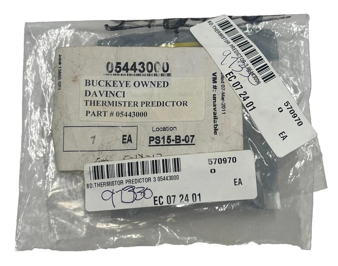 Used Honeywell 05443000 Measurex PCBA Thermistor Predictor III Board Module 054430-00
