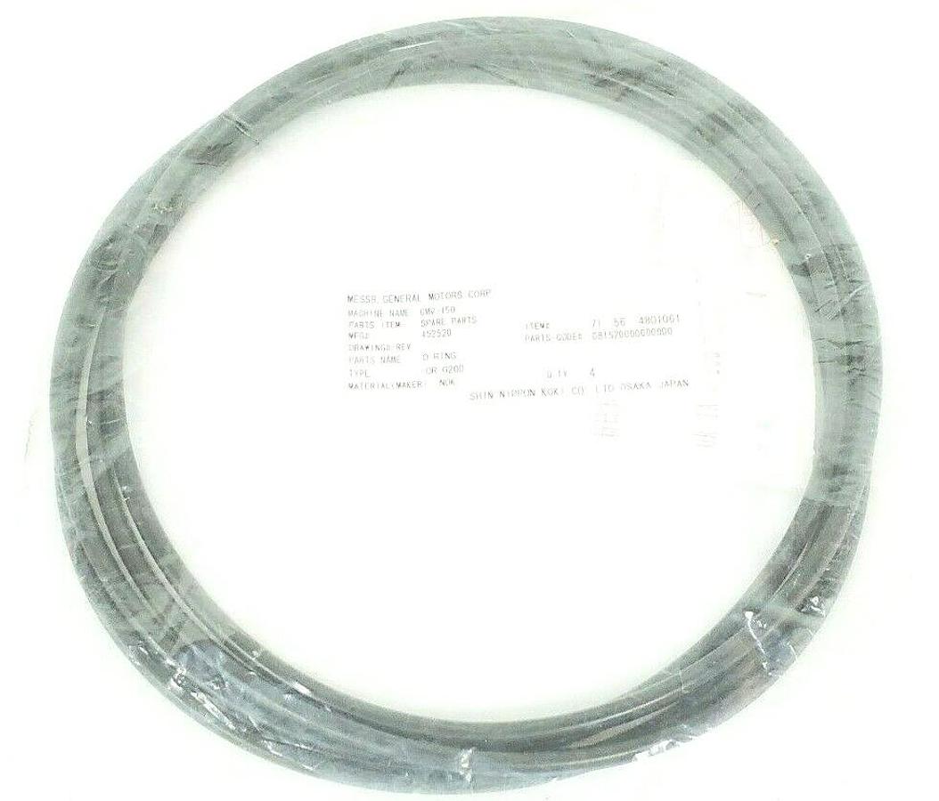 Used LOT OF 4 NEW MESSR. SHIN NIPPON KOKI CO. 452520 O-RINGS 71-56-4801061