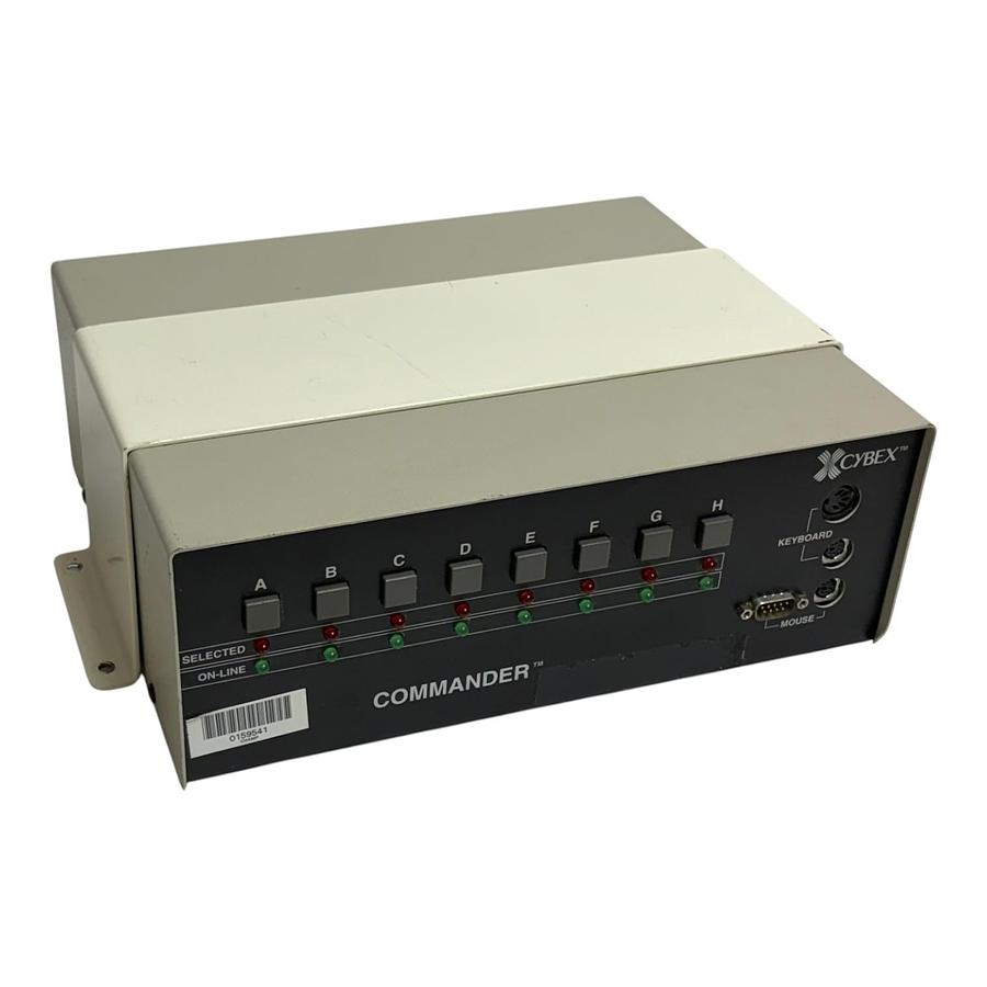 Used Cybex Commander ARI-4 8-Port KVM Switch 520-065 with Mounting Bracket