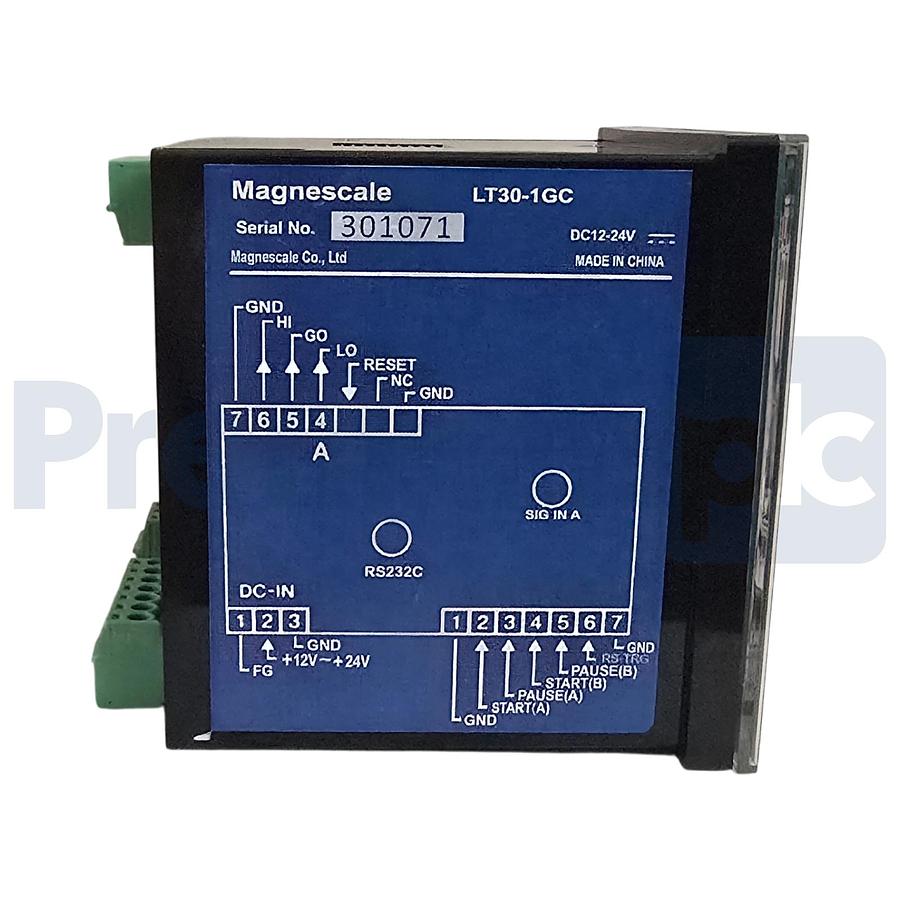 Used Magnescale LT30-1GC 1-Ch Counter Unit DK/DK-S Gauge Display RS-232C 24V NEW