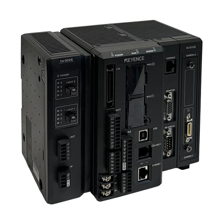 Used For Parts KEYENCE XG-8702L / CA-DC21E MULTI-CAMERA IMAGING SYSTEM CONTROLLER USB