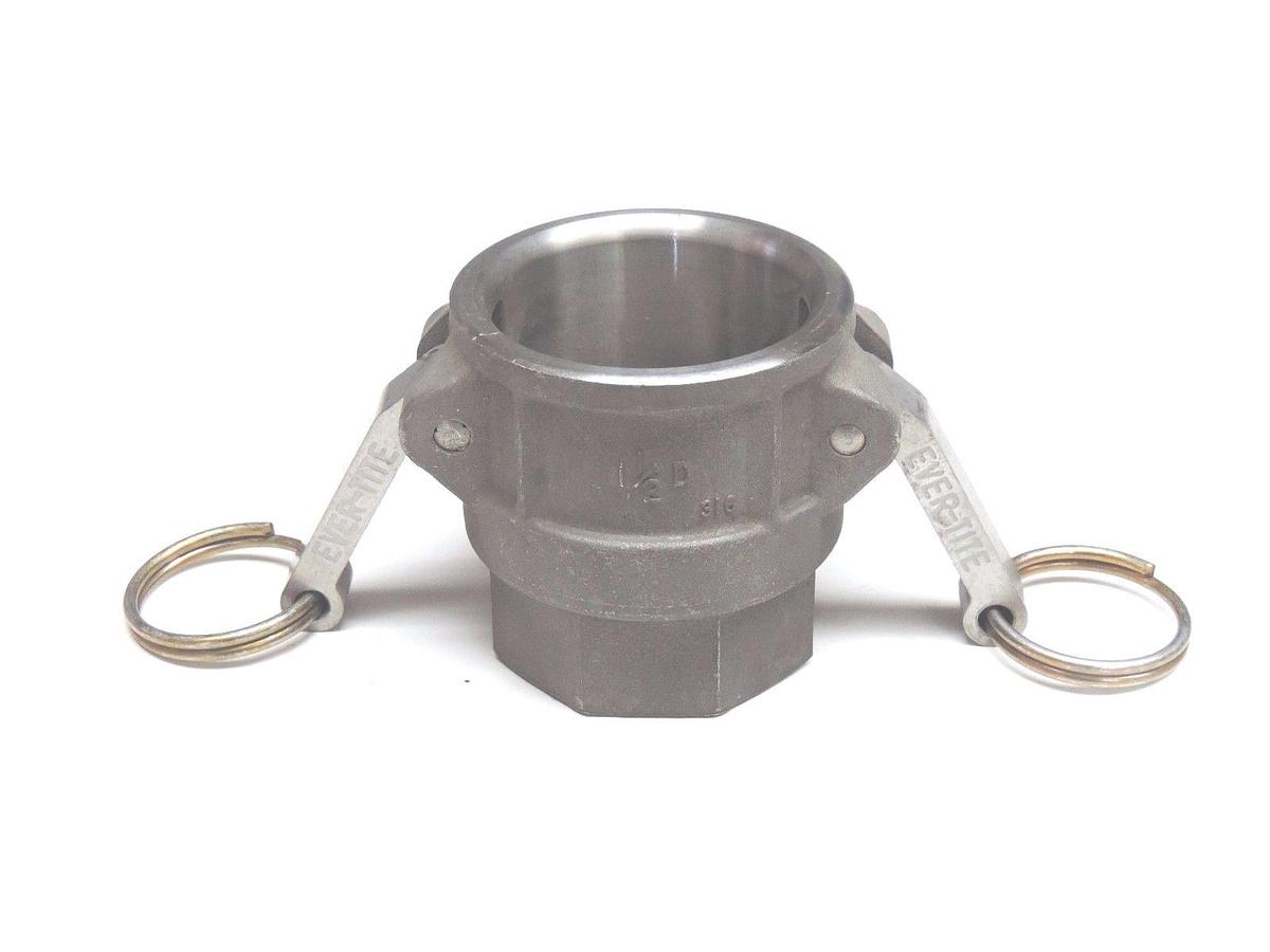 Used NEW EVER-TITE 1-1/2-D CAM AND GROOVE COUPLER 1-1/2"