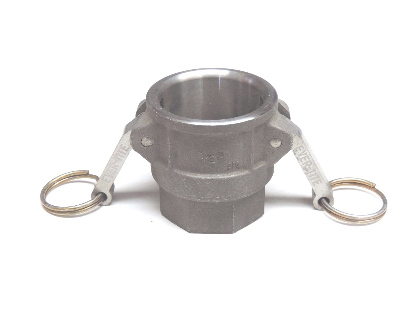 Used NEW EVER-TITE 1-1/2-D CAM AND GROOVE COUPLER 1-1/2"