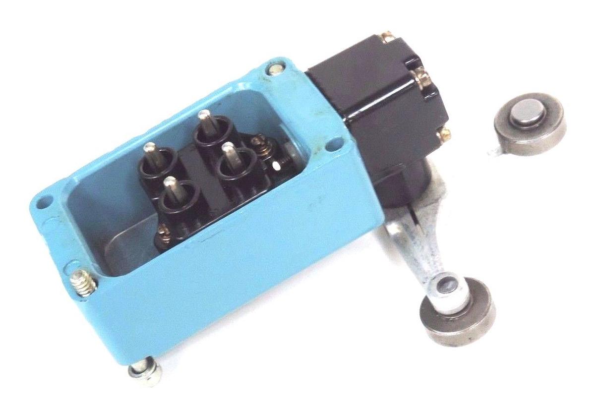 Used NEW HONEYWELL 201LS10 PRECISION LIMIT SWITCH W/ 6PA80 LEVER ARM 480VAC, 550VDC