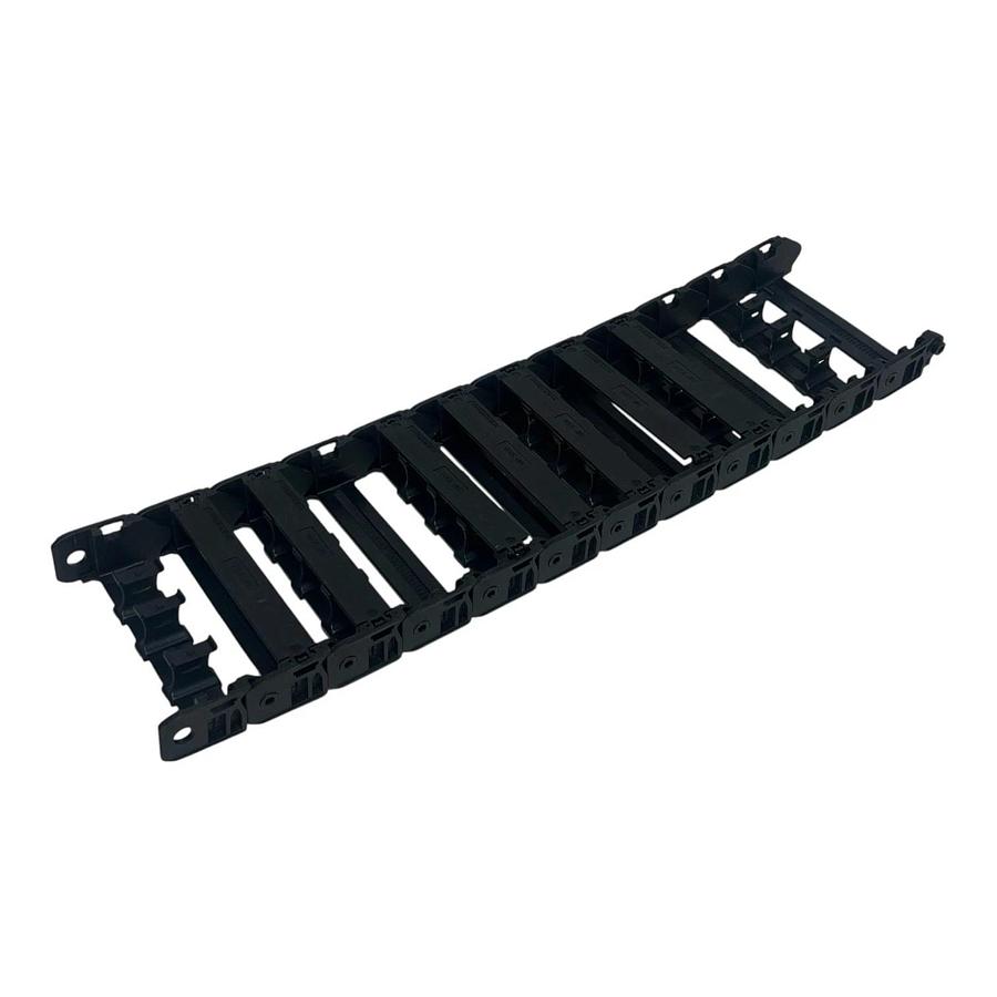 Used Murrplastik MP 3006 Cable Drag Chain Track 12 Modular Side Sections