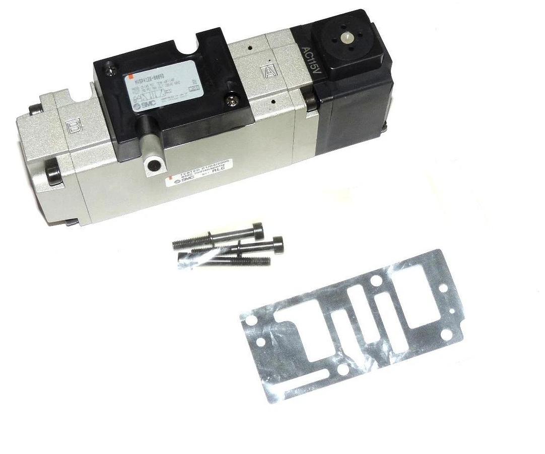 NEW SMC NVSP4126-0009D SOLENOID VALVE 150 PSI MAX, 120 VAC, 60 HZ, NVSP41260009D