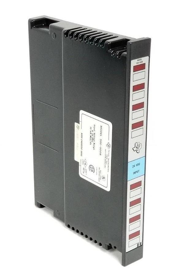 Used NIB TEXAS INSTRUMENTS 500-5008 INPUT MODULE ASSY: 2460550-0001 9-30VDC 15mA
