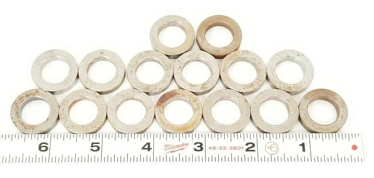 Used LOT OF 15 KRONES 1-099-50-033-0 DISC WASHERS 1099500330