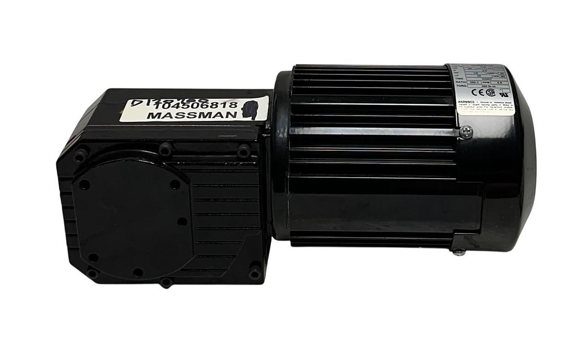 Used BODINE ELECTRIC 42R5BFCI-GB / 5266 RIGHT ANGLE GEARMOTOR 1/6HP 280:1 RATIO NSNP
