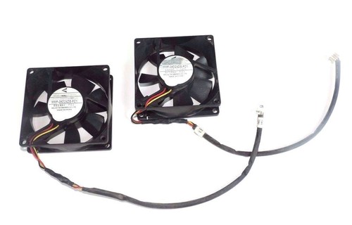Used LOT OF 2 MELCO TECHNOREX MMF-08D24DS-FC1 FANS 3-WIRE MMF08D24DSFC1