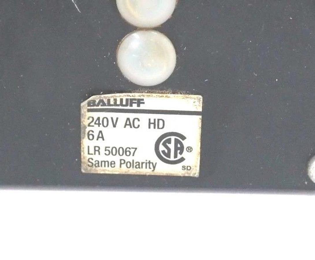 Used BALLUFF BNS-519-D04-D12-100-10-FD PROXIMITY SWITCH 240VAC, 6A, BNS519D04D12100
