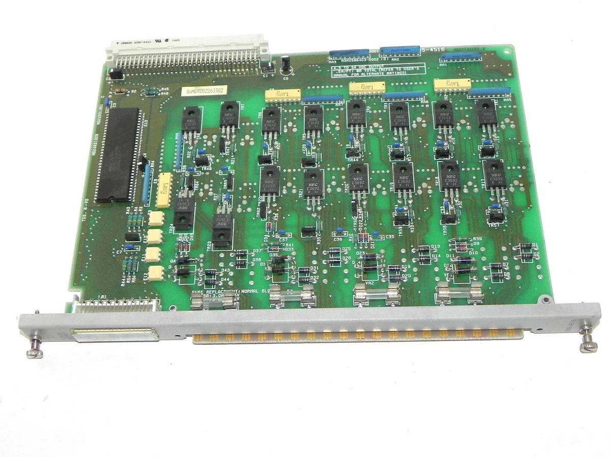 Used TEXAS INSTRUMENTS 505-4516 MODULE DIGITAL OUTPUT 505 16O 4.5-34VDC 5054516