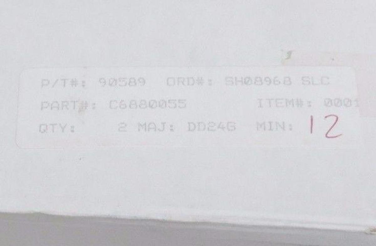 NIB PERKIN-ELMER C 55-0505 DEUTERIUM LAMP PART NO. C688-0055 , 550505, C6880055