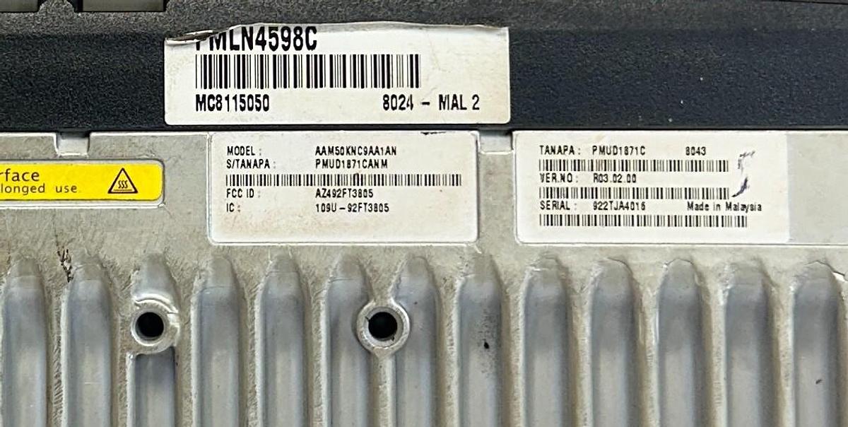 Used MOTOROLA AAM50KNC9AA1AN / PMLN4598C Radius CM200 2-WAY RADIO 25W 4CHNL USNP