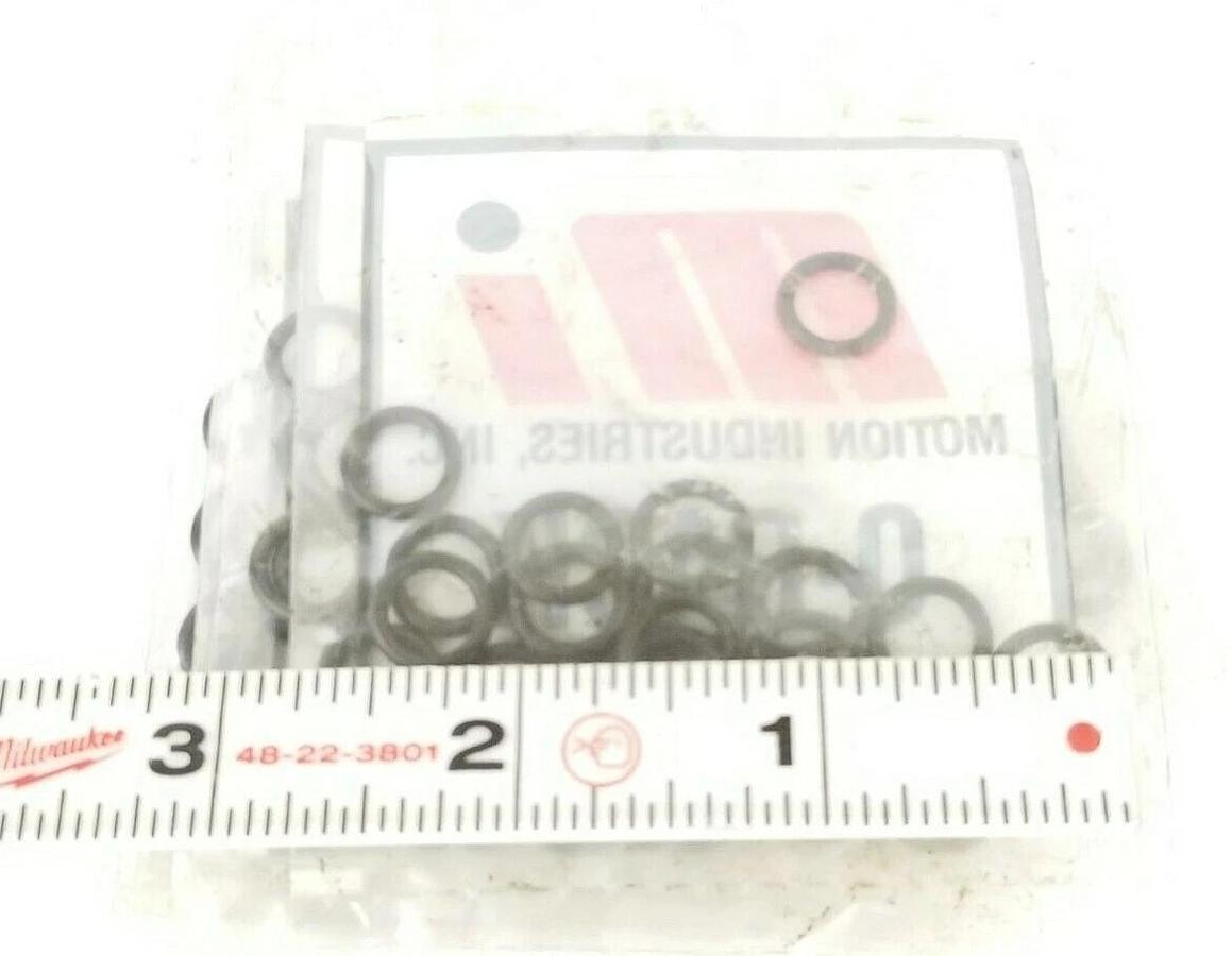 Used LOT OF 200 NEW MOTION INDUSTRIES 00619759 011 BUNA O-PACK O-RINGS