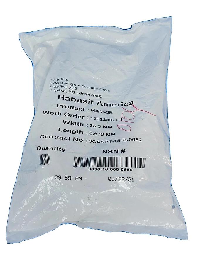 Used NEW HABASIT AMERICA MAM-5E BELT 1992280-1-1 WIDTH: 35.3MM LENGTH: 3,670MM