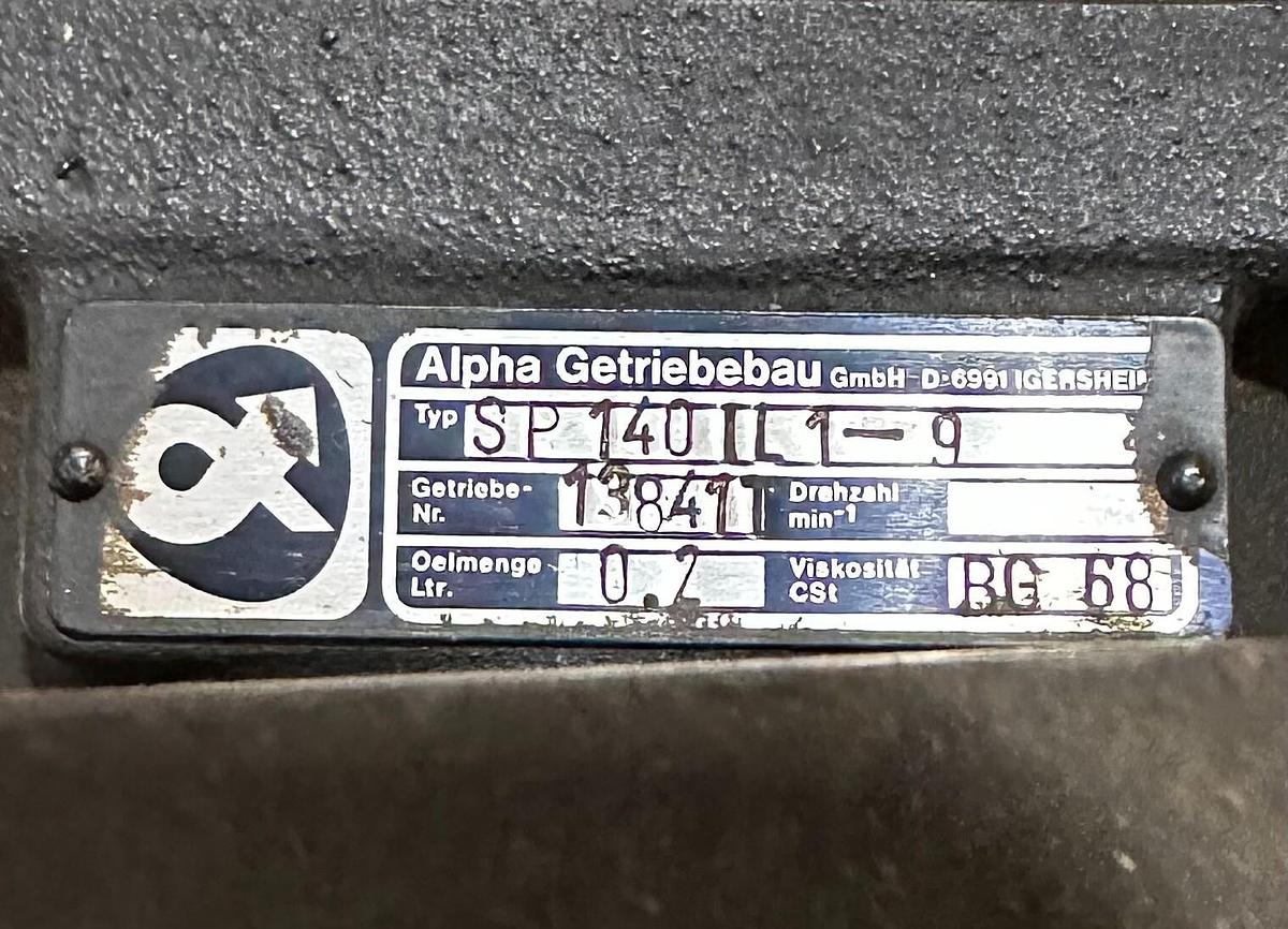 Used INDRAMAT MAC90B-0-ID-1-B/110-A-1/J625/S05 SERVO MOTOR 6.7Nm 245794 W/ SP140IL1-9