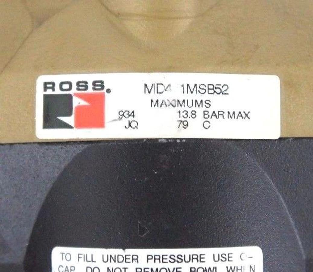 Used LOT OF 3 ROSS REGULATORS MD450MBAB52 MD452KBSB52 MD451MSB52