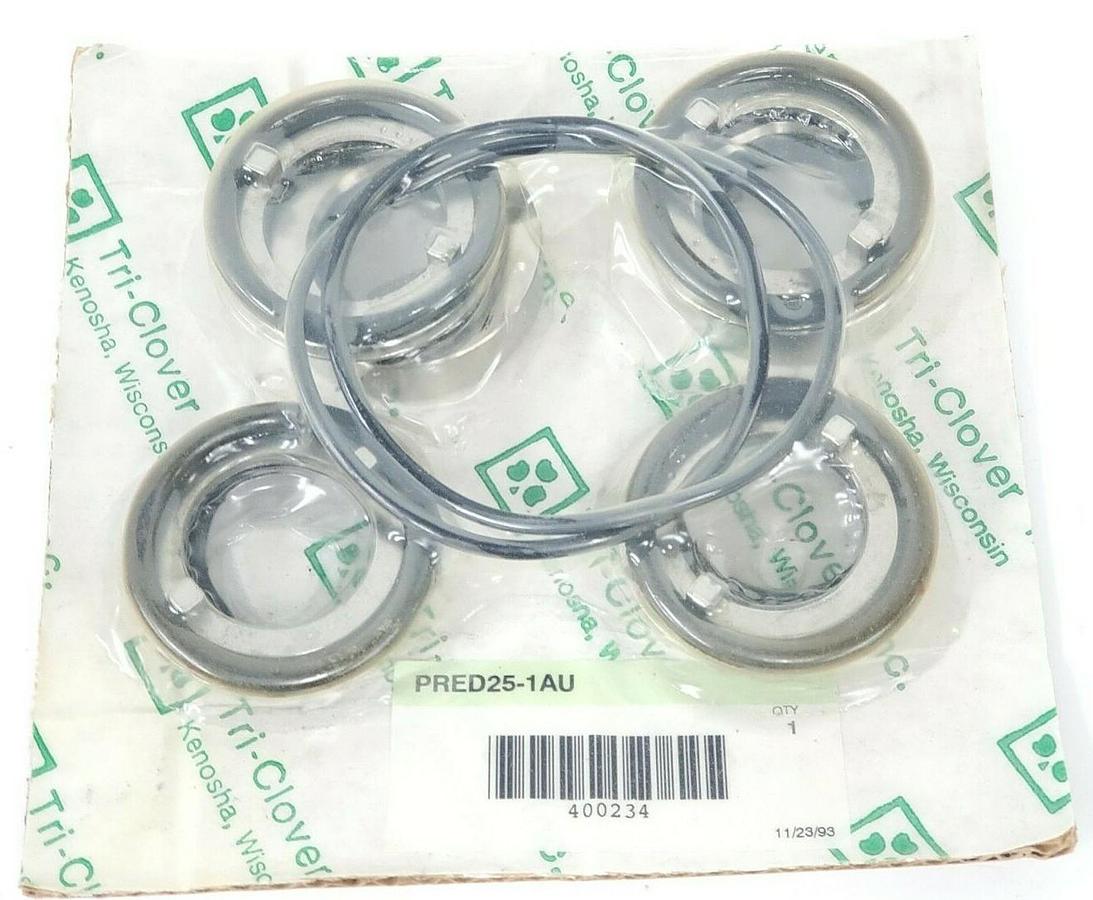 Used NEW TRI-CLOVER PRED25-1AU SEAL KIT PRED251AU
