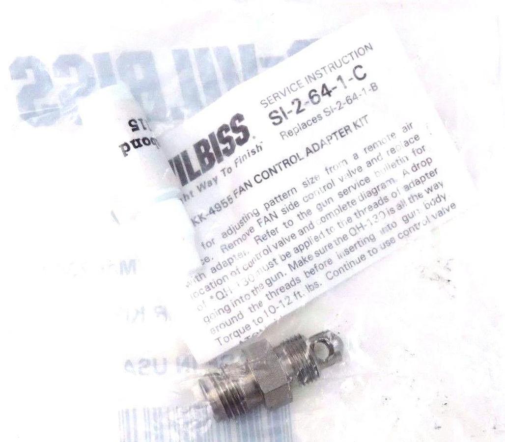 Used 2 NIB DEVILBISS KK-4955 FAN CONTROL ADAPTER KITS 191553, KK4955