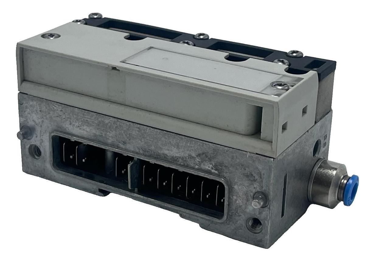 Used Festo VMPA1-FB-EPLM-GU End Plate 552288 REV 04 for MPA Valve Terminal Manifold