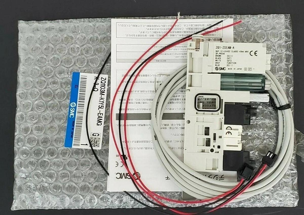 Used NEW SMC ZQ1103M-K1Y5L-EAMGK-3-Q VACUUM EJECTOR ZQ1103MK1Y5LEAMGK3Q