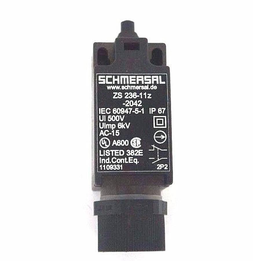 Used SCHMERSAL ZS 236-11Z-2042 SNAP ACTION LIMIT SWITCH ZS23611Z2042