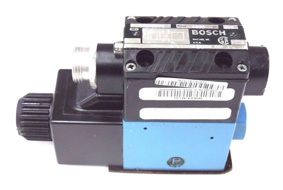 Used NEW BOSCH REXROTH 9810231276 CONTROL VALVE 081WV06P1V1014KE115/60 D51 W/ COIL