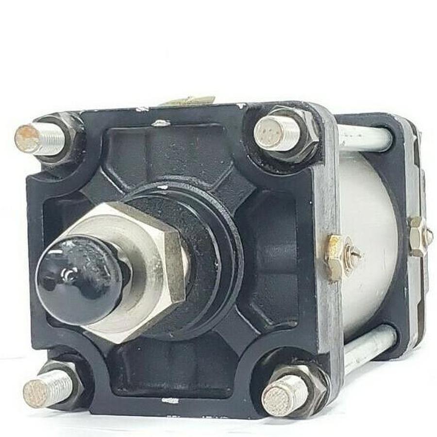 Used SMC CA1CN100-55 PNEUMATIC CYLINDER, 150PSI, 9.9KGF/CM^2, CA1CN10055