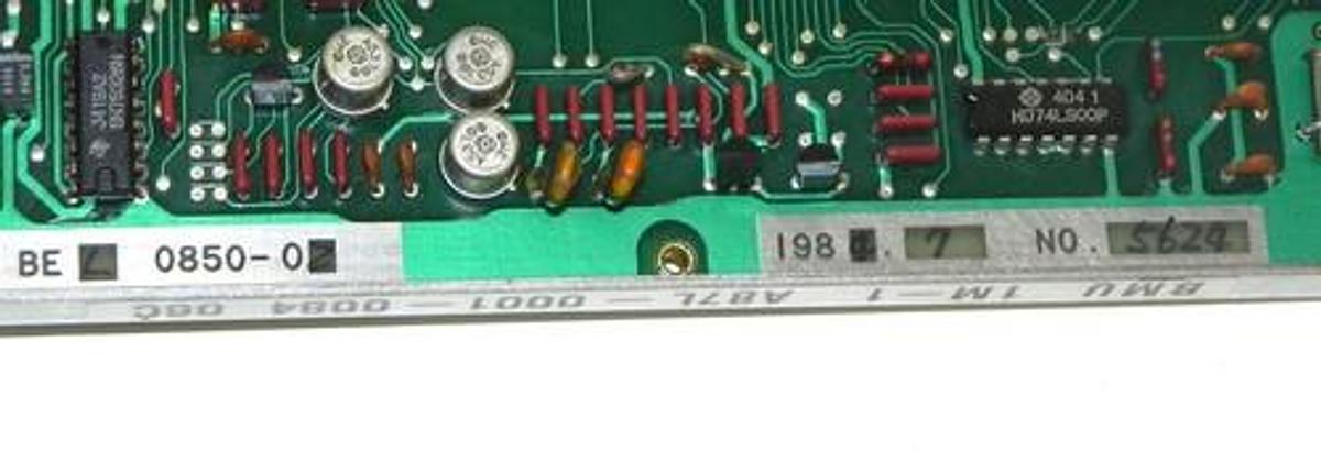 Used HITACHI A87L-0001-0084/06C BUBBLE MEMORY BOARD BMU 1M-1 A87L00010084