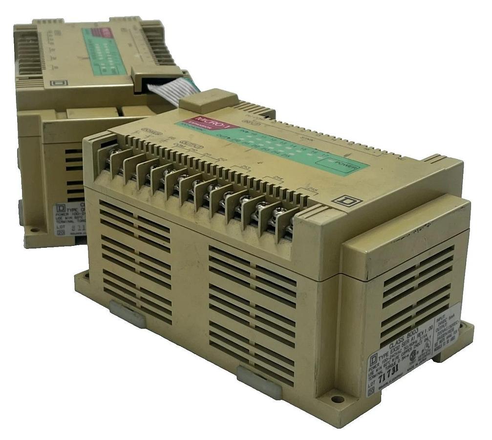 Used (2) SCHNEIDER 8003-CP-32 Processor Module CPU Quantum PLC 800 Series 140CPU11300