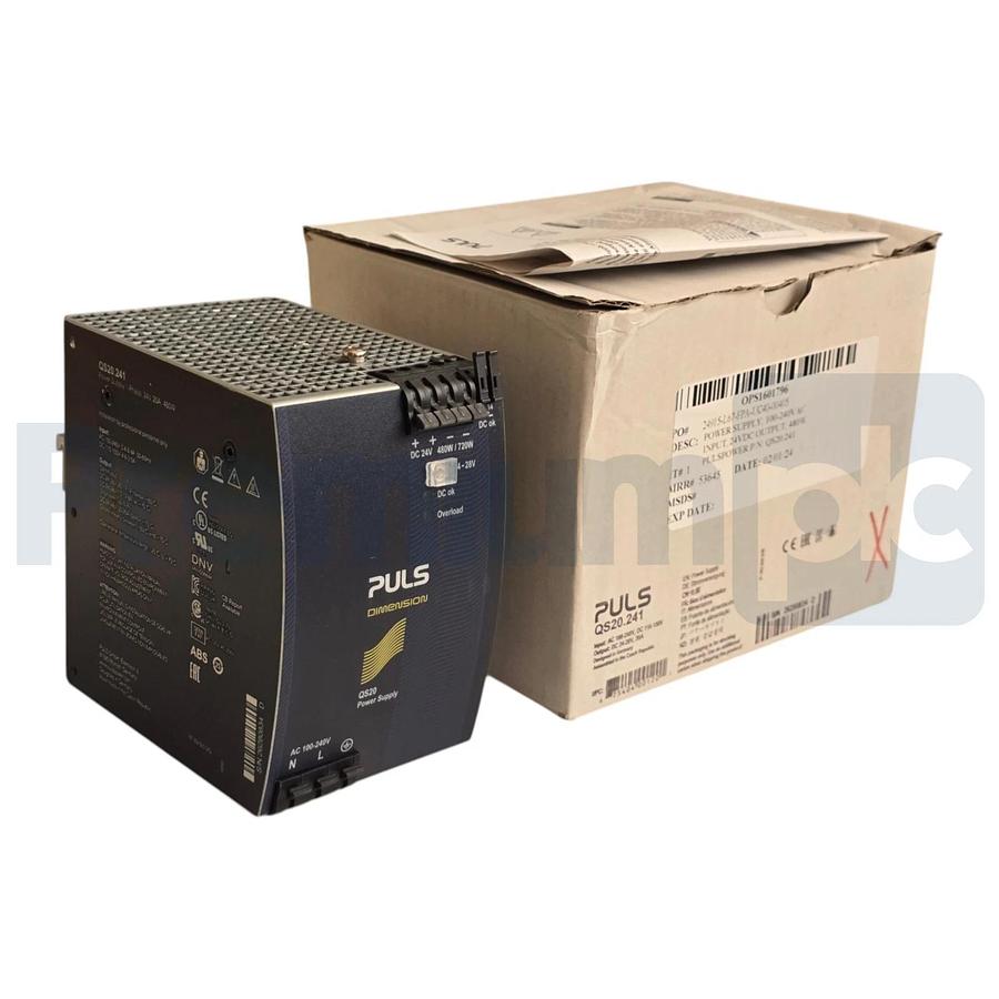 PULS Dimension QS20.241 DIN Rail Power Supply | 24V 20A 480W | AC 100-240V In 875404001201