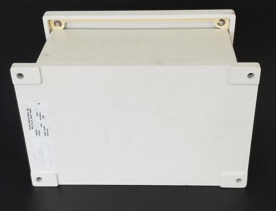 Used VICON INDUSTRIES MODEL V181R ENCLOSURE 50/60HZ, PRODUCT 3101, 1128-1071-03-20