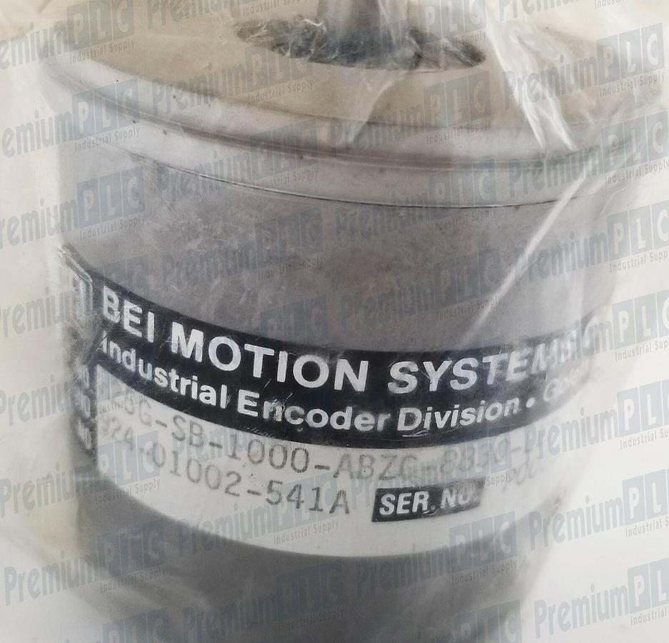 Used NEW BEI MOTION H25G-SB-1000-ABZC-8830-LED-SM18-S ENCODER P/N 924-01002-541A