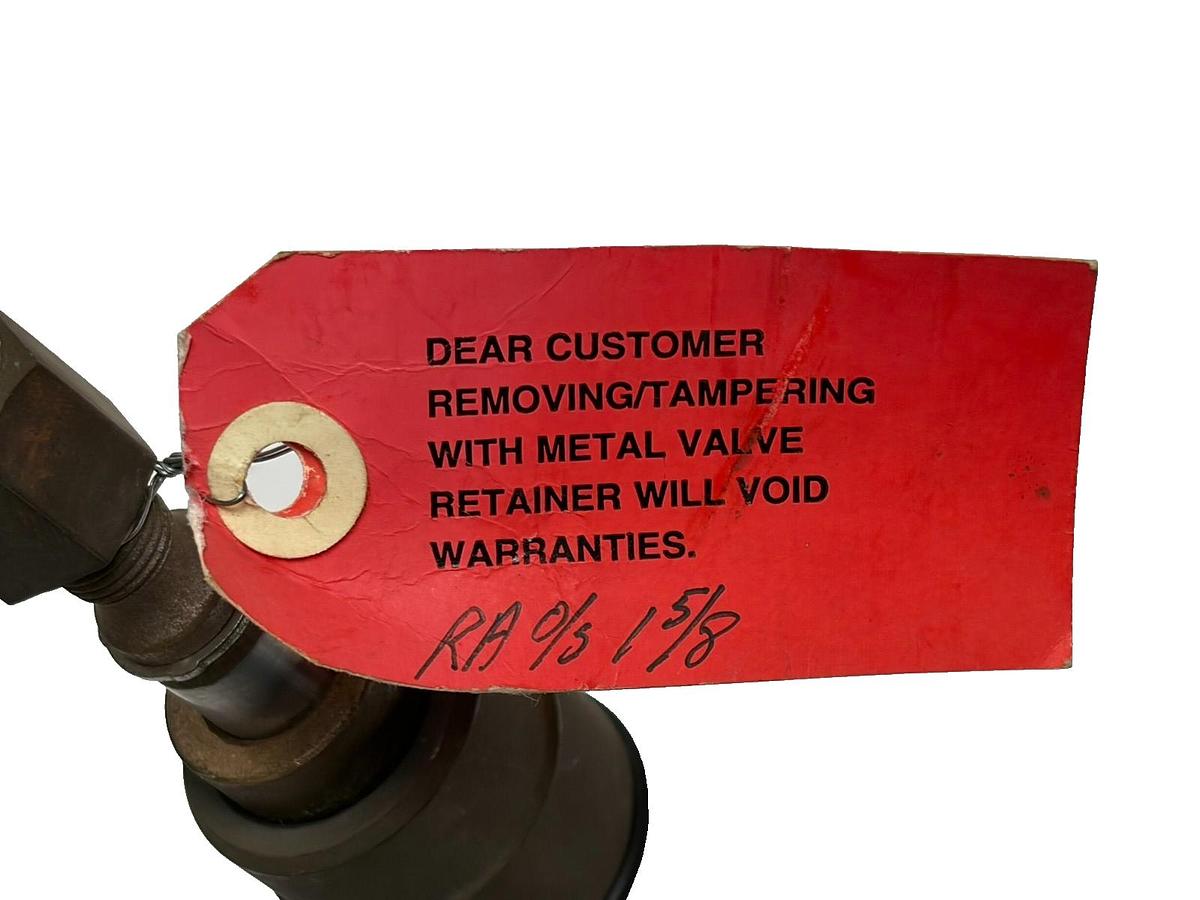 Used Wesco Non-Lube Compressor Unloader Assembly RA95 1 5/8 Valve Actuator - NSNP