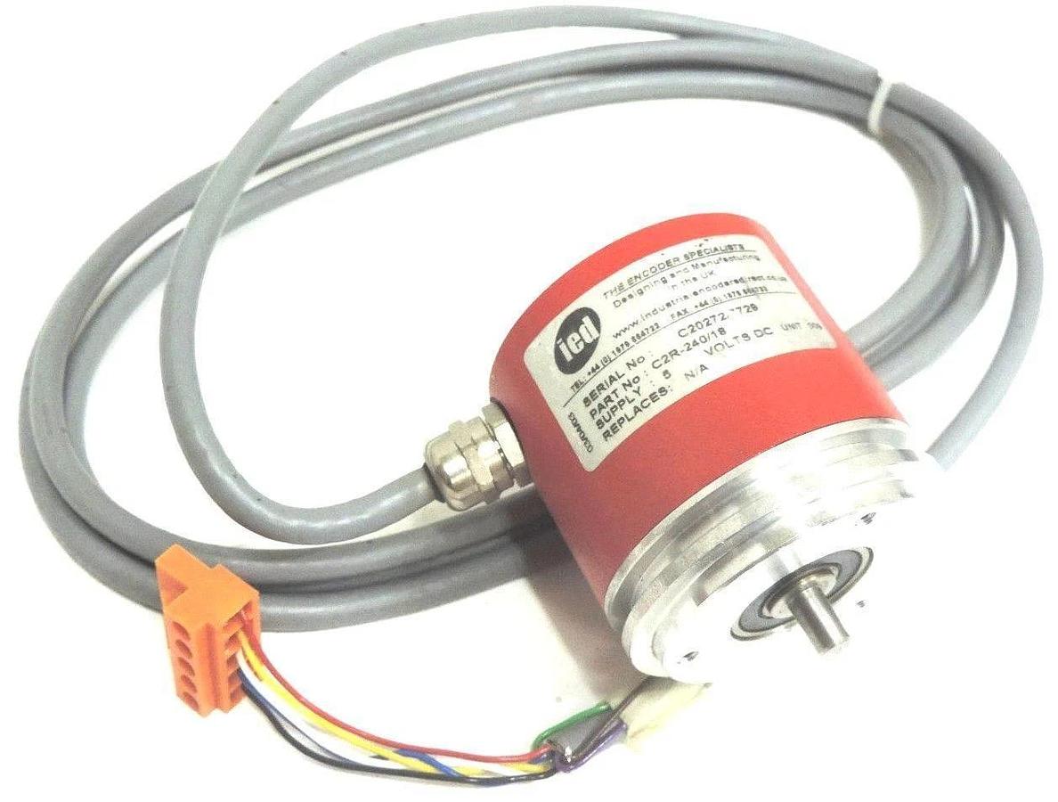 Used IED ENCODER C2R-240/18 SUPPLY: 5, 9V C2R240/18