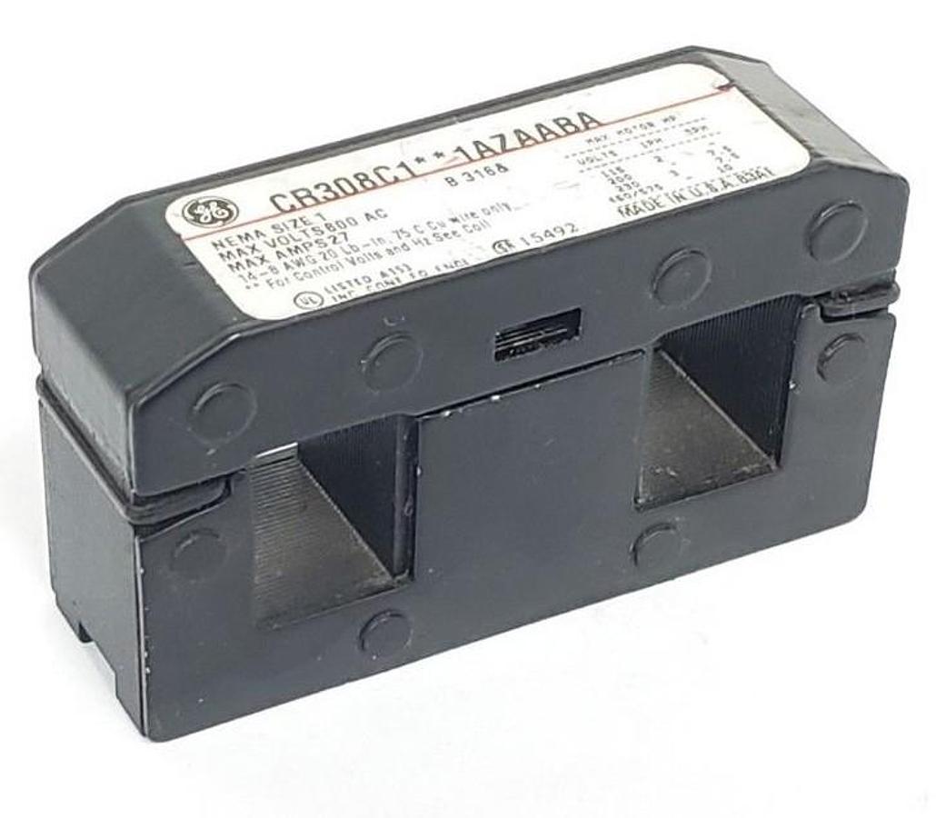 Used GENERAL ELECTRIC CR308C1**1AZAABA COIL ACCESSORY