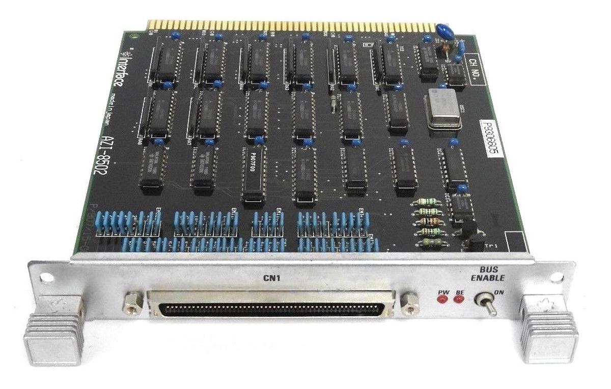 Used INTERFACE AZI-8502 EXPANSION CONNECTION BOARD AZI8502