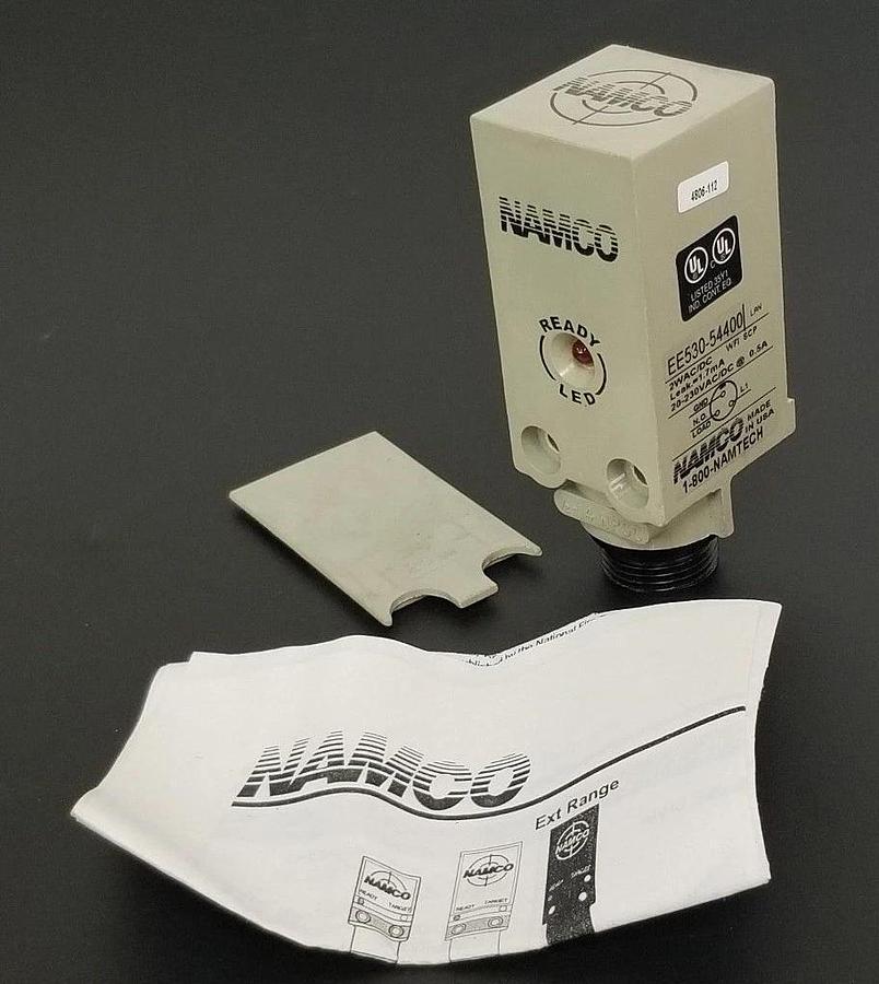 Used NAMCO EE530-54400 PROXIMITY SWITCH EE53054400, 0.5A, 2WAC/DC (IN BOX)