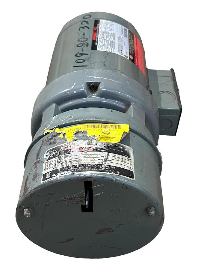 Used US ELECTRICAL MOTORS P63CPC-2870 / F012 UNIMOUNT 125 MOTOR 3/4HP W/ BRAKE NSNP